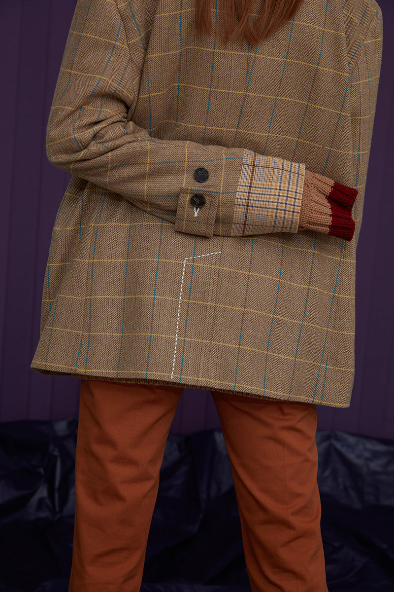 SIGNATURE]ウールチェックジャケット / WOOL CHECK JACKET – 60