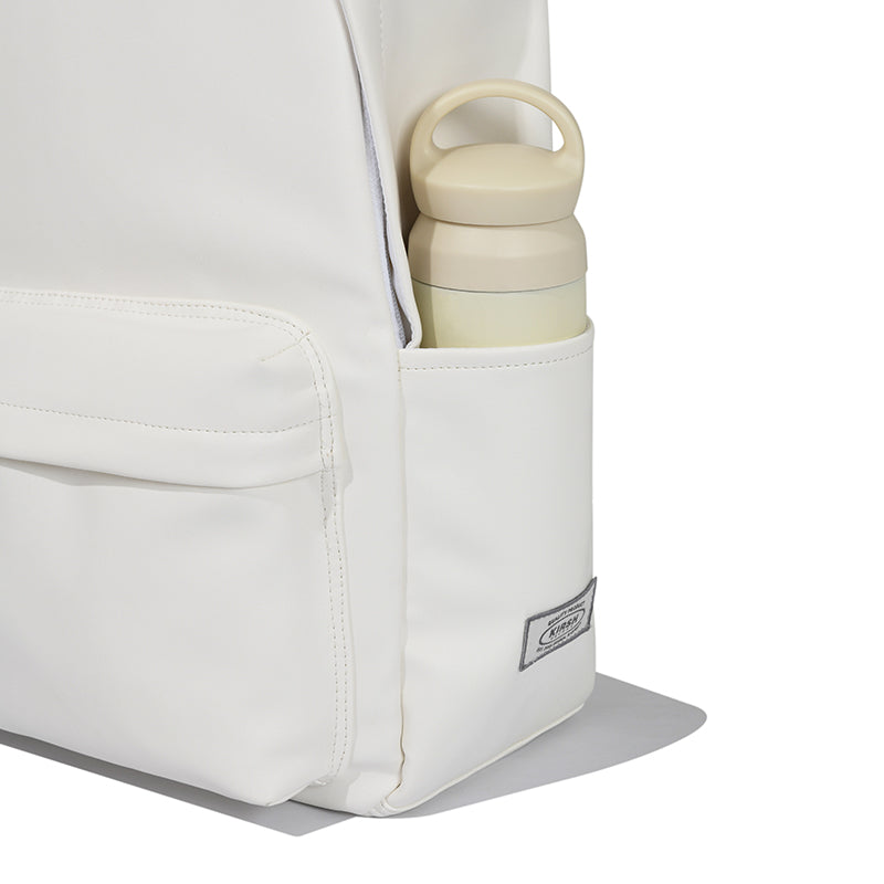 ポケットベーシックPUバックパック／POCKET BASIC PU BACKPACK [WHITE