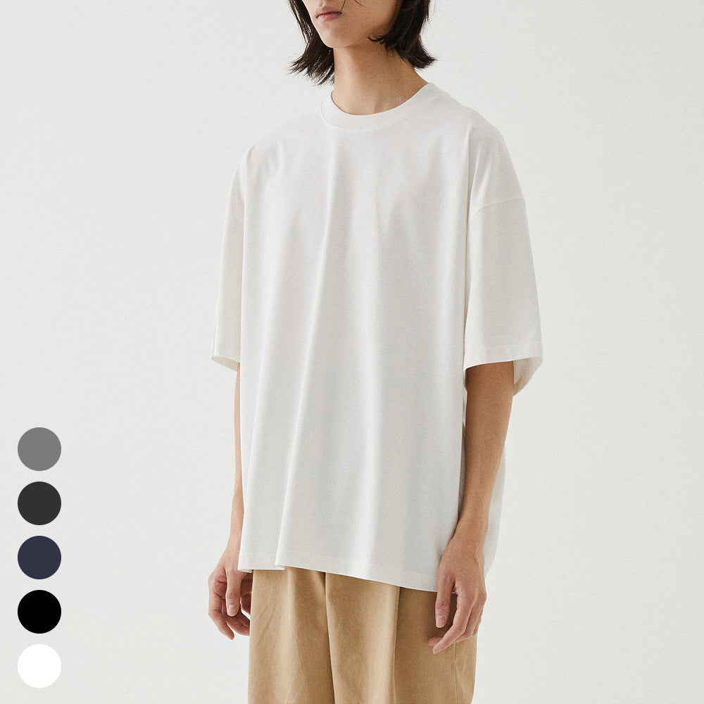 OVERSIZED SILKET HALF SLEEVE T-SHIRT V2 (5COLORS) – 60