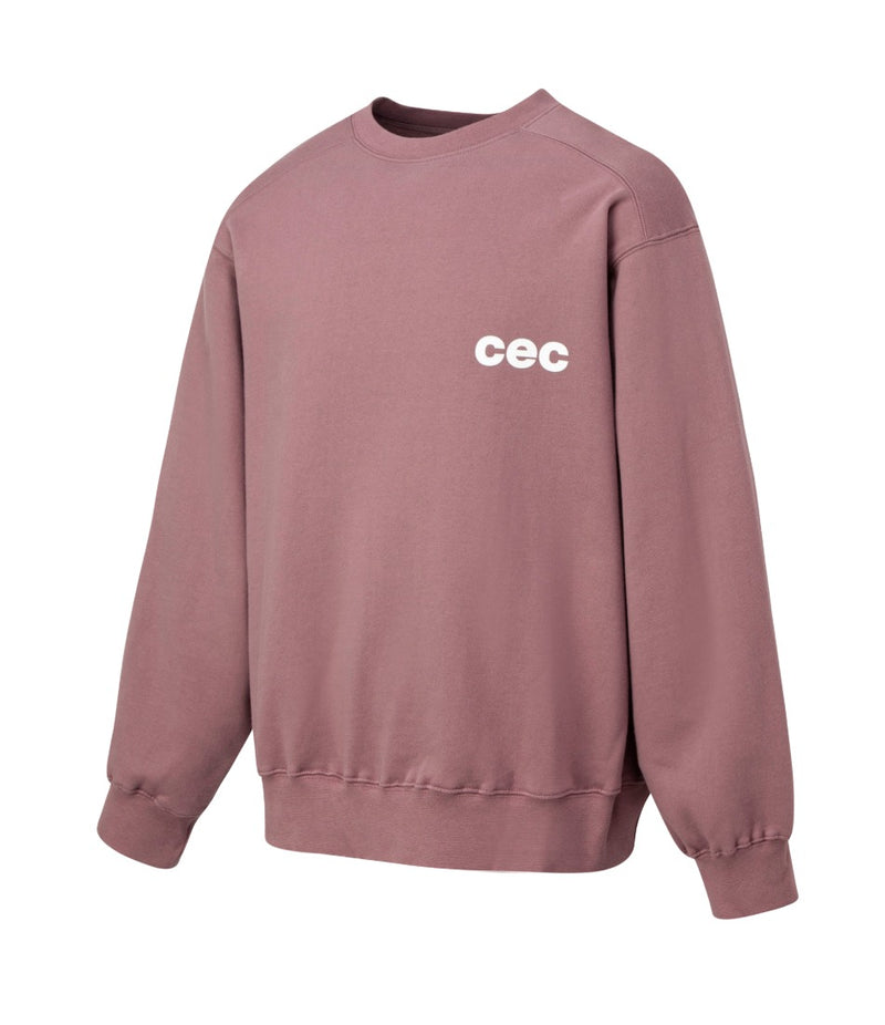 CECスウェットシャツ / CEC SWEATSHIRT(Pink/기모) – 60% - SIXTYPERCENT