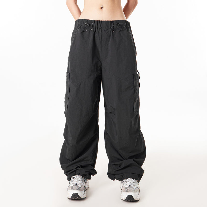 パラシュートカーゴパンツ / PARACHUTE CARGO PANTS - BLACK – 60