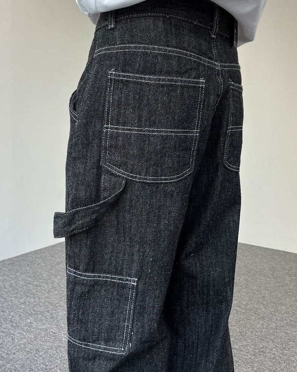 カーペンターワイドデニムパンツ / Carpenter wide denim pants – 60