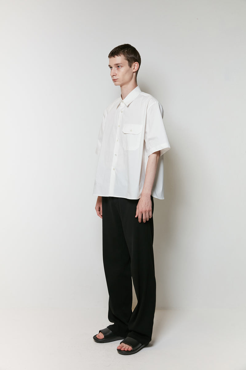 ポケットリラックス半袖シャツ/Pocket Relaxed Half Shirt_Ivory – 60