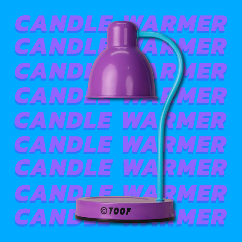 キャンドルウォーマー/TOOF CANDLE WARMER (PURPLE/BLUE)