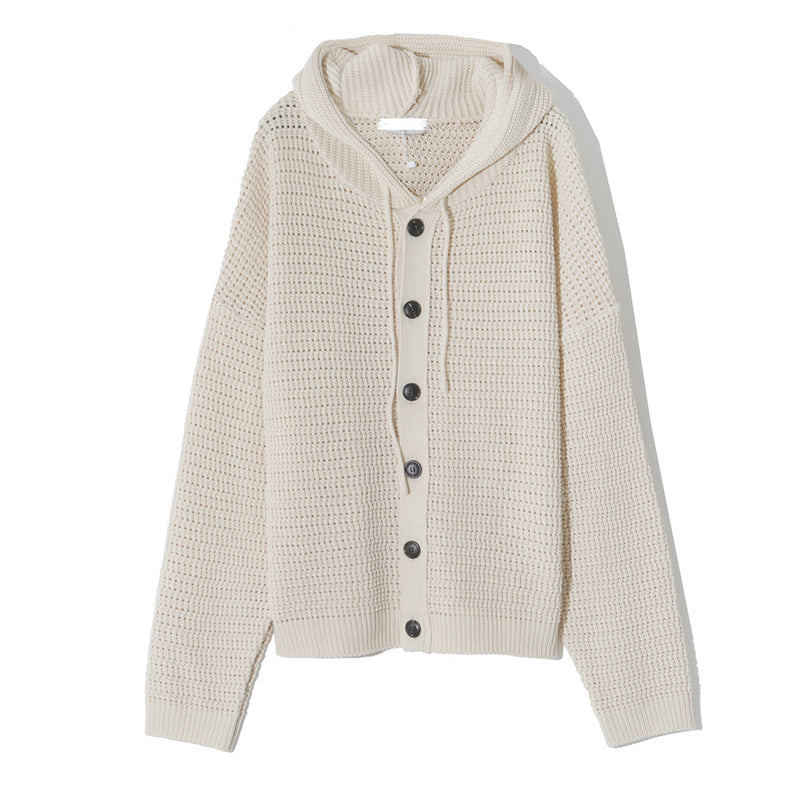 シューフードカーディガン/ASCLO Shu Hood Cardigan (3color) – 60