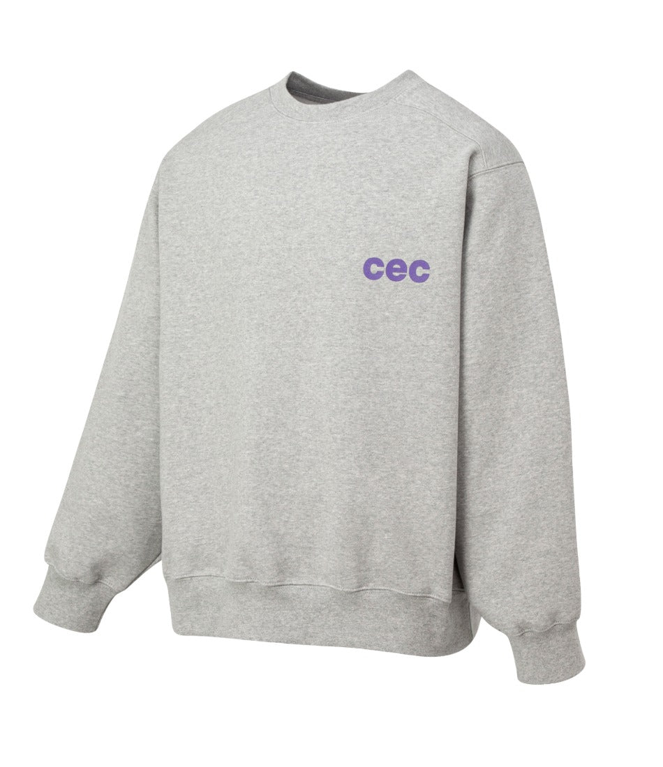 CECスウェットシャツ / CEC SWEATSHIRT(Gray/기모) – 60% - SIXTYPERCENT