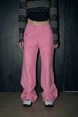 クラシックカーゴスラックス/classic cargo slacks - pink – 60