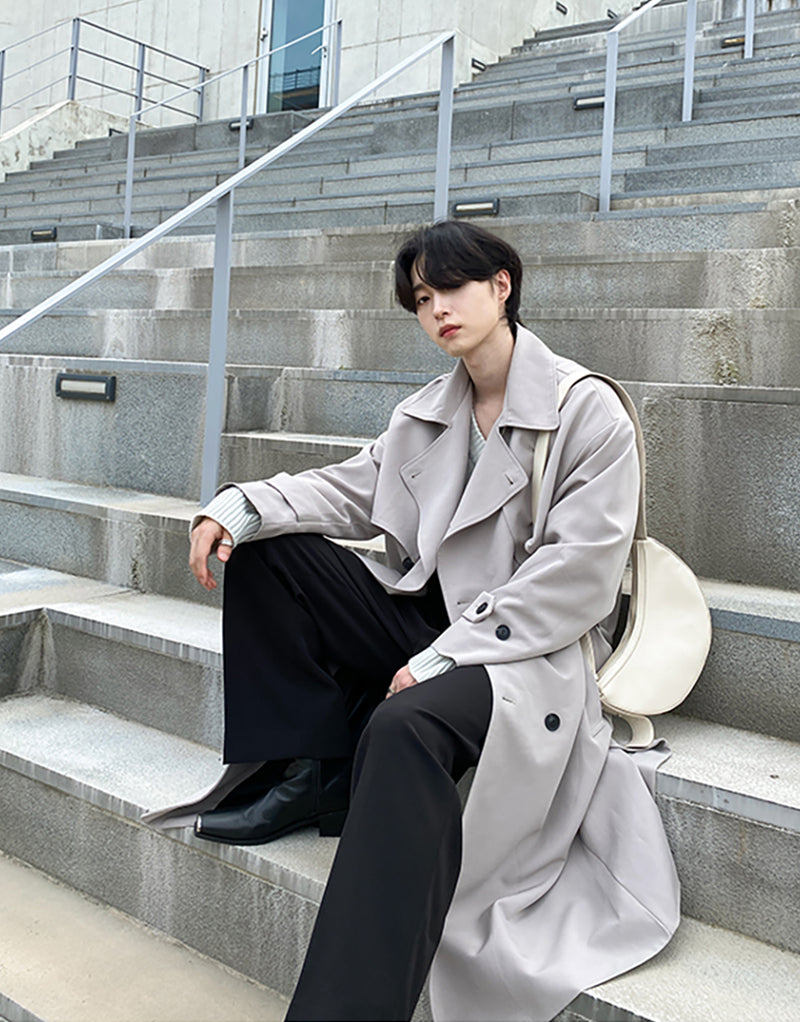 ソリッドカラートレンチコート/Solid-Colored Trench Coat – 60% - SIXTYPERCENT