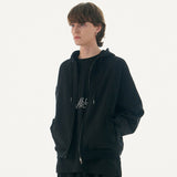 インシジョンテリーフードジップアップ / Incision Terry Hood Zip-up