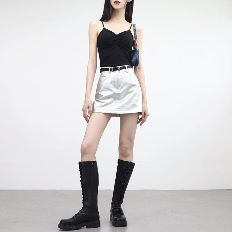 サイバーメタリックミニスカ－ト/Cyber Metallic Mini Skirt – 60 