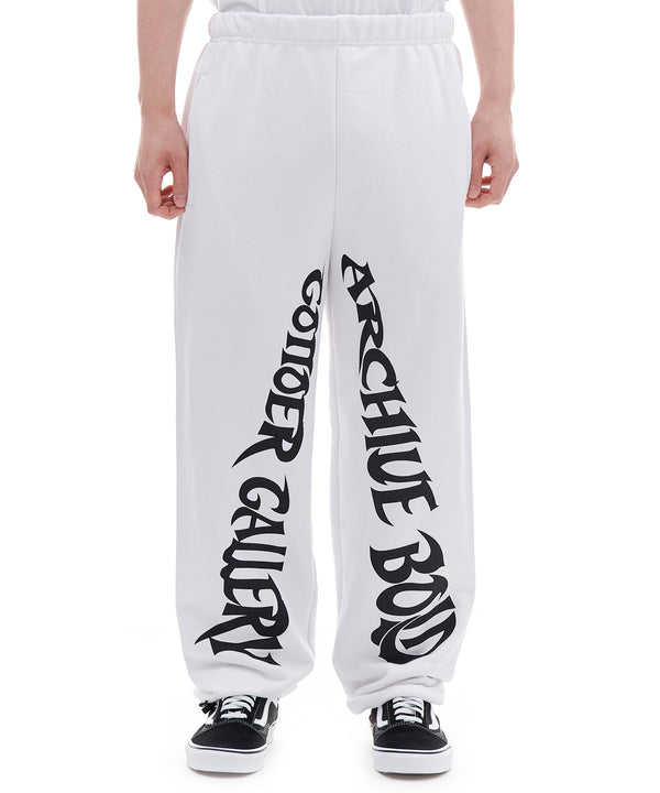 939ロゴスウェットパンツ / 939 LOGO SWEAT PANTS (BLACK) – 60