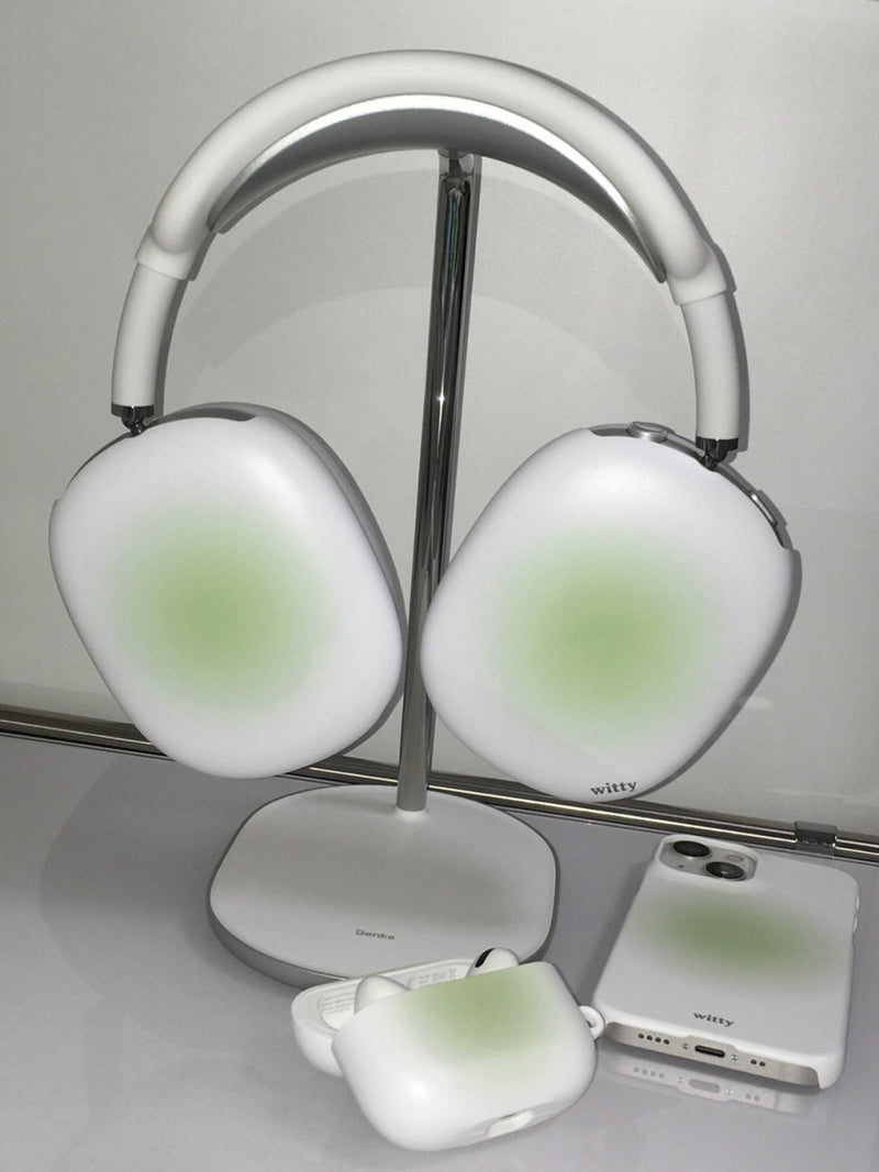 メローエアポッツマックスケース / witty mellow airpods max case (green)