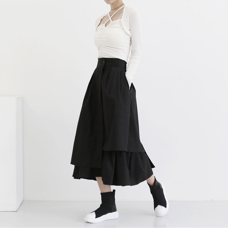 メロウレイヤードスカート/Mellow layered skirt – 60% - SIXTYPERCENT