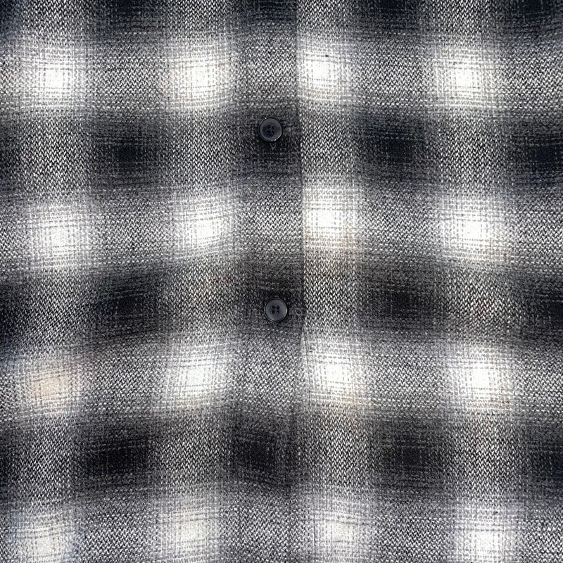 Wool checkered shirt