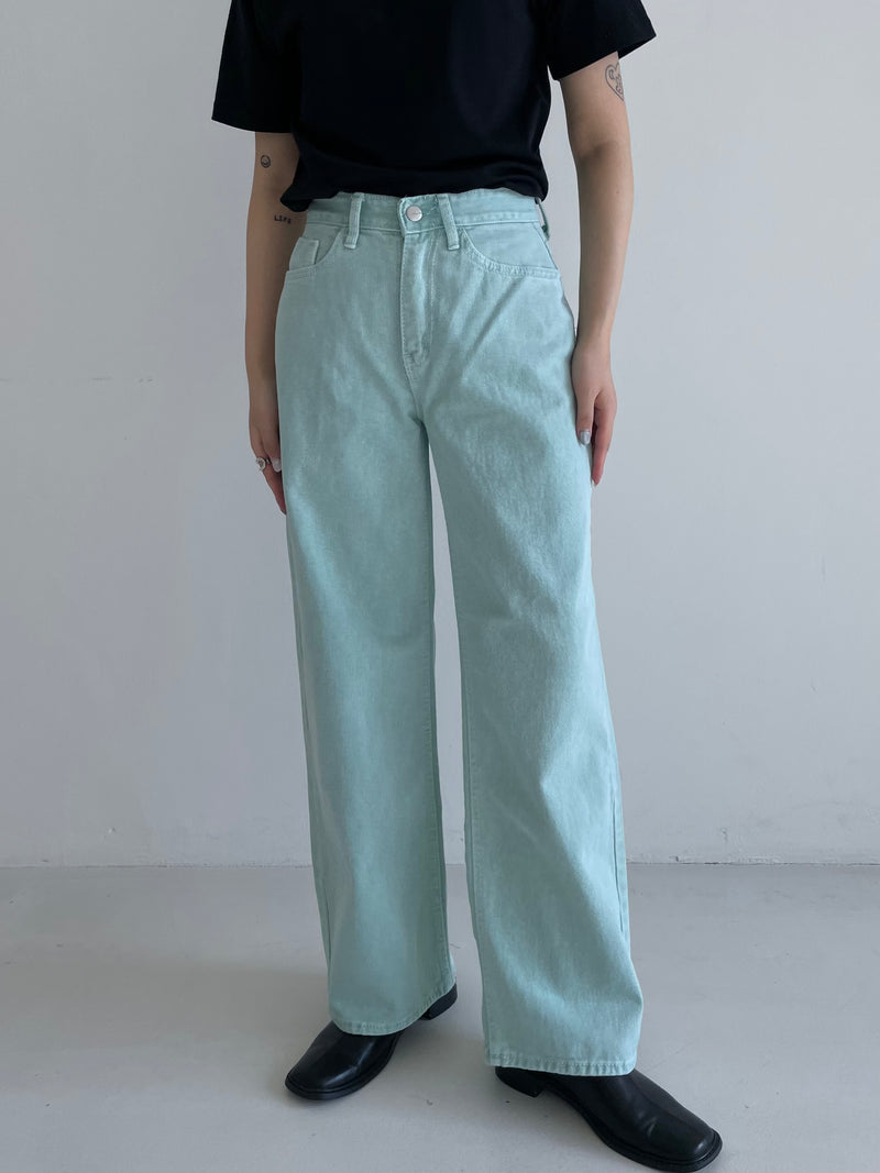 カラーパステルパンツ / Color pastel pants (2color) – 60