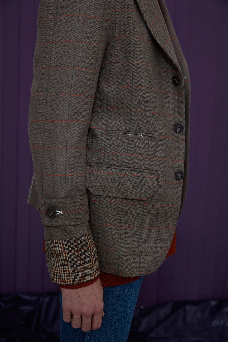 SIGNATURE]ウールチェックジャケット / WOOL CHECK JACKET – 60