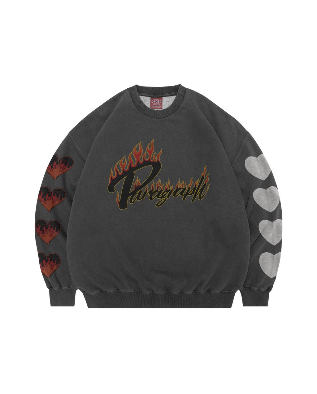 Paragraph FIRE HEART WASH SWEATユニセックス - jkc78.com