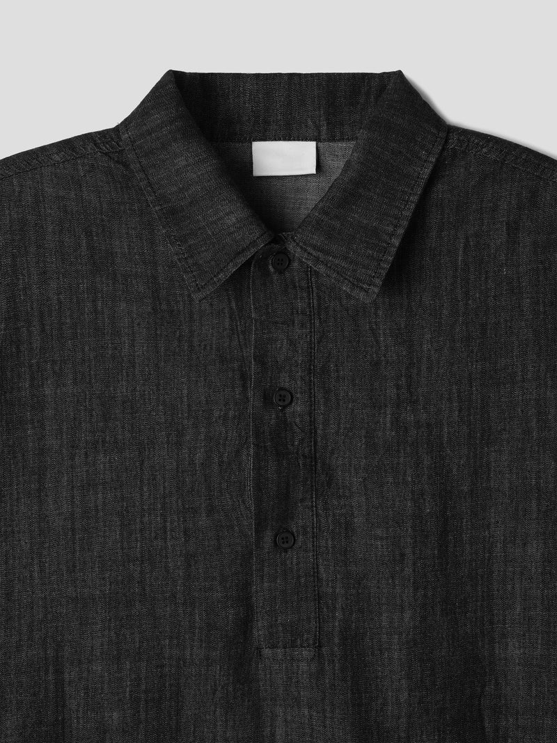 デニムスキッパーシャツ / Denim skipper shirt – 60% - SIXTYPERCENT