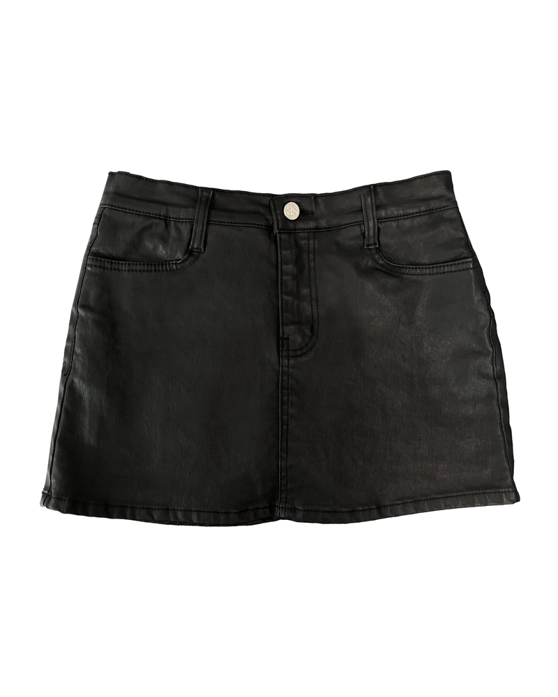 モス レザー スカート / AS”ON MOSS LEATHER SKIRT – 60% - SIXTYPERCENT