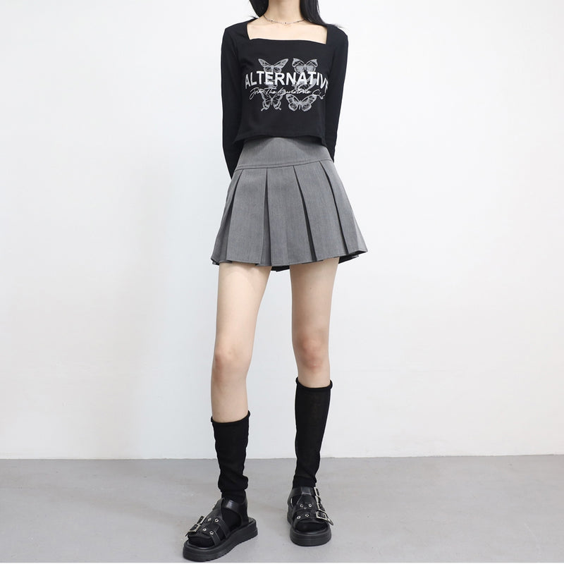 ミルフプリーツミニスカート / Milf pleated mini skirt – 60 