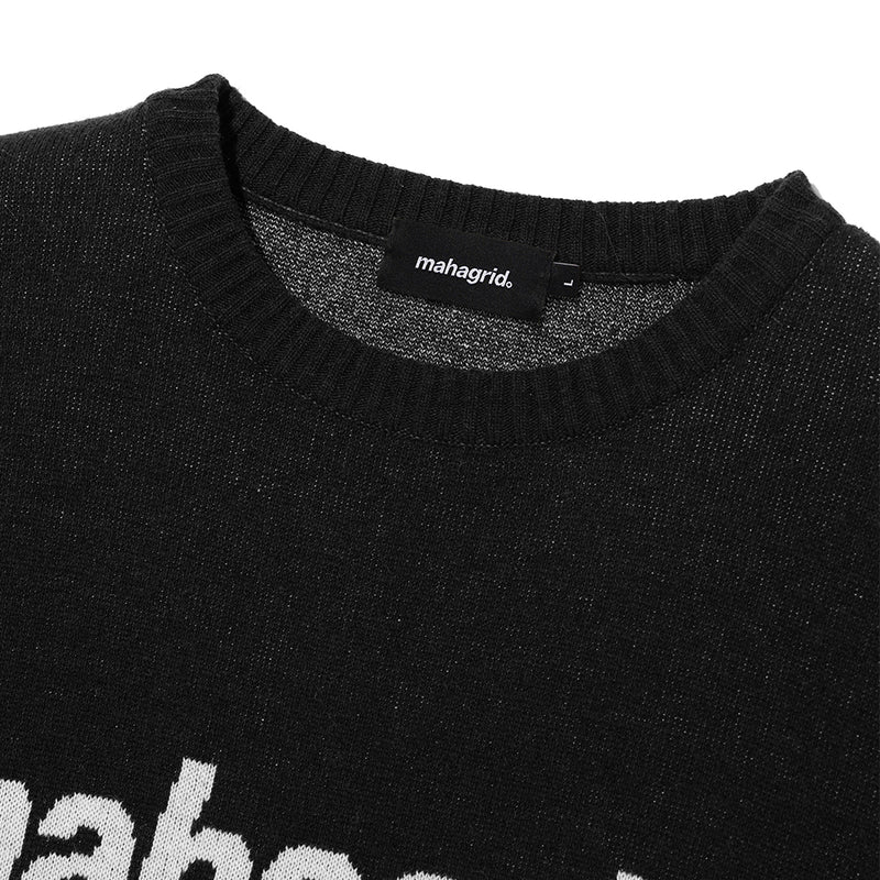 ベーシックロゴニットセーター / BASIC LOGO KNIT SWEATER – 60