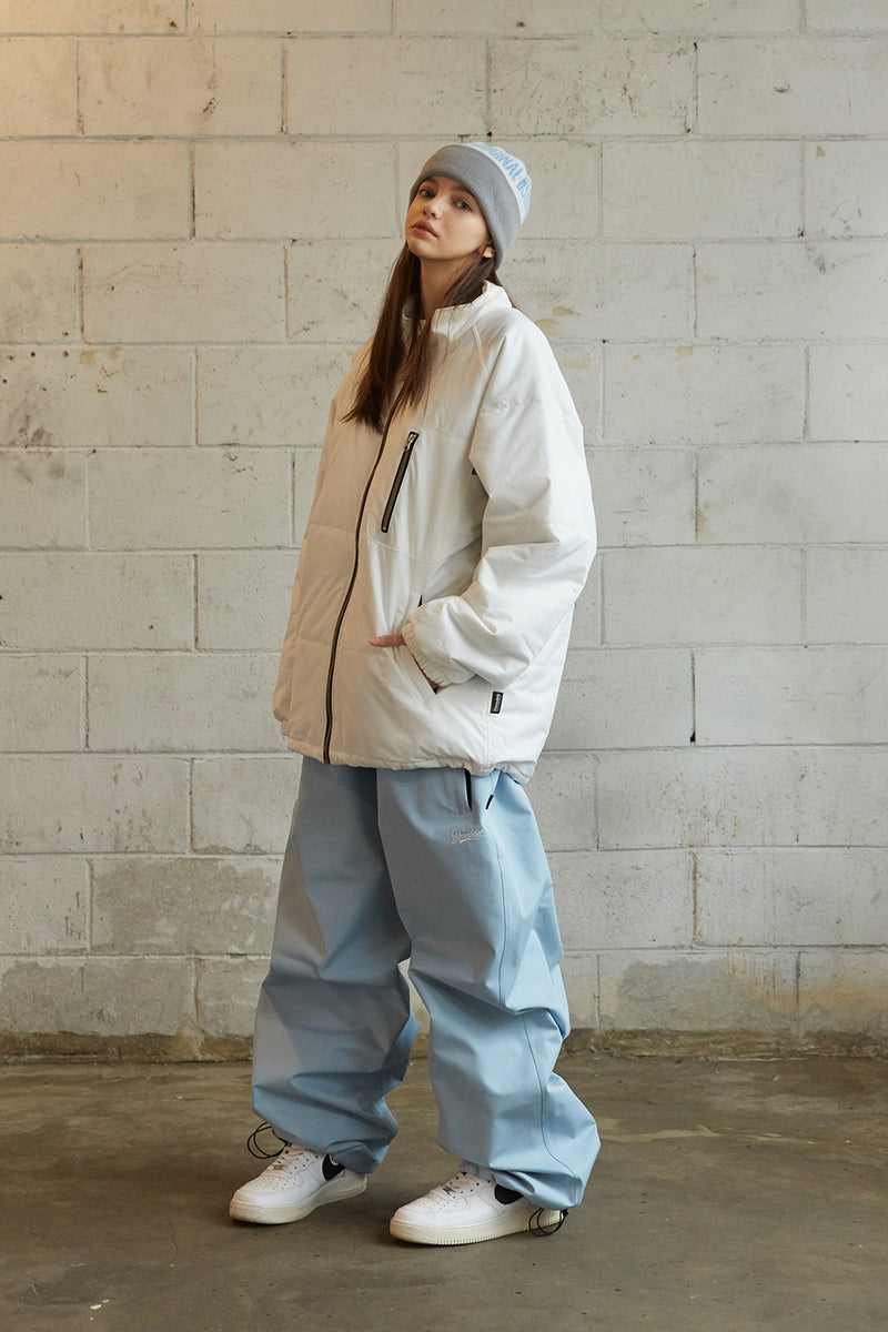 スーパーワイドパンツ / BSR2223FWPT008 LOGO COTTON SUPER WIDE PANTS