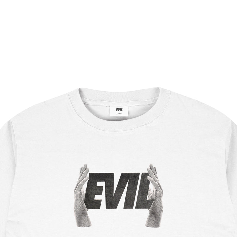 EVIL T-シャツ / EVIL TSHIRT - HOLDER A23 WHITE