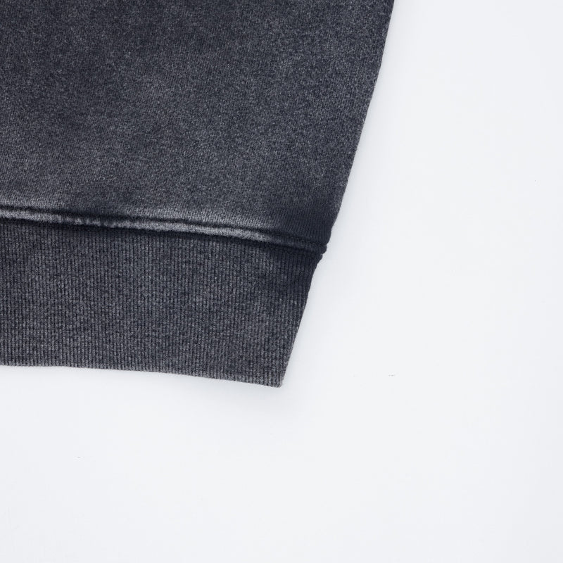 ビンテージウォッシングスウェットシャツ / vintage washing sweatshirt [black]