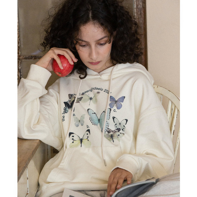 girls don't cry】butterfly hoodie | www.carmenundmelanie.at