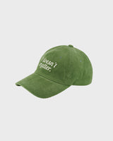 Corduroy logo ball cap (Green)