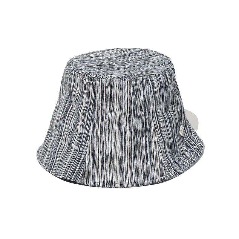 ストライプバケットハット/Stripe Bucket Hat [BLUE] – 60% - SIXTYPERCENT