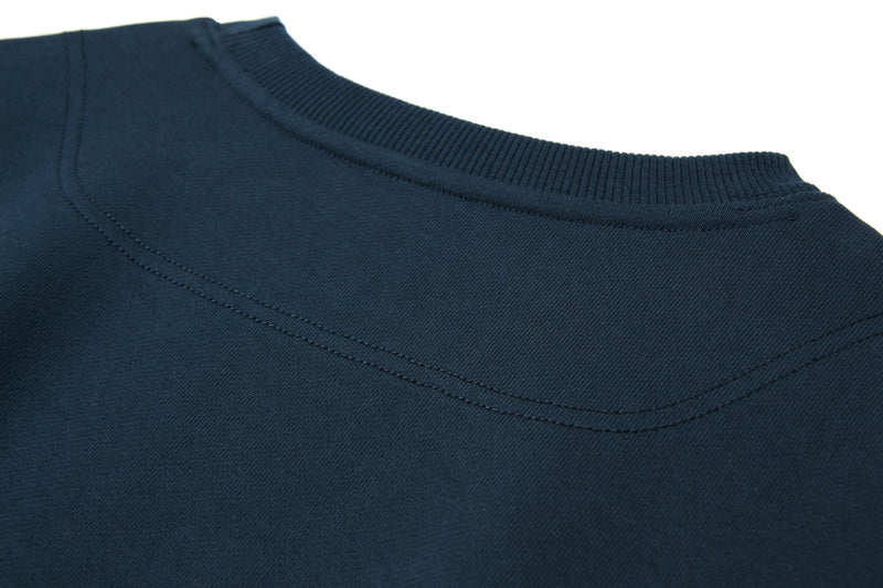 レイヤードスウェットシャツT62/Layered Sweatshirt T62 Navy – 60