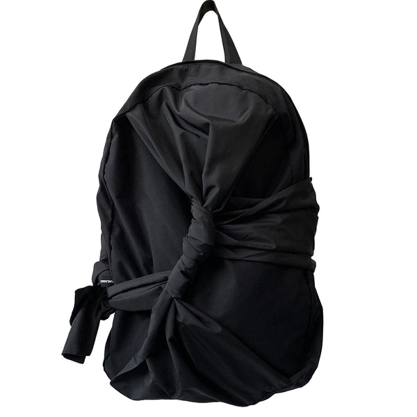 Knotted Backpack (Black) – 60% - SIXTYPERCENT