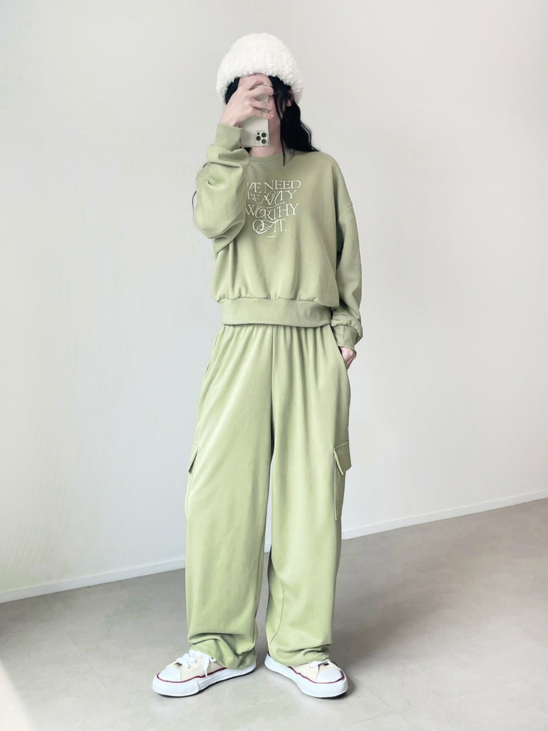 W pocket wide sweatpants – 60% - SIXTYPERCENT