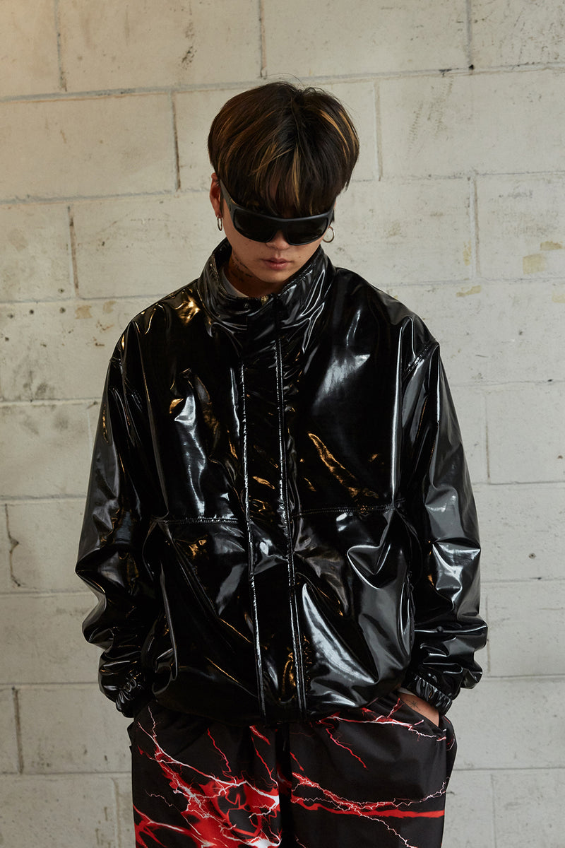 エナメルジャケット/BSR2223FWJK061 WD ENM JACKET ENAMEL BLACK – 60