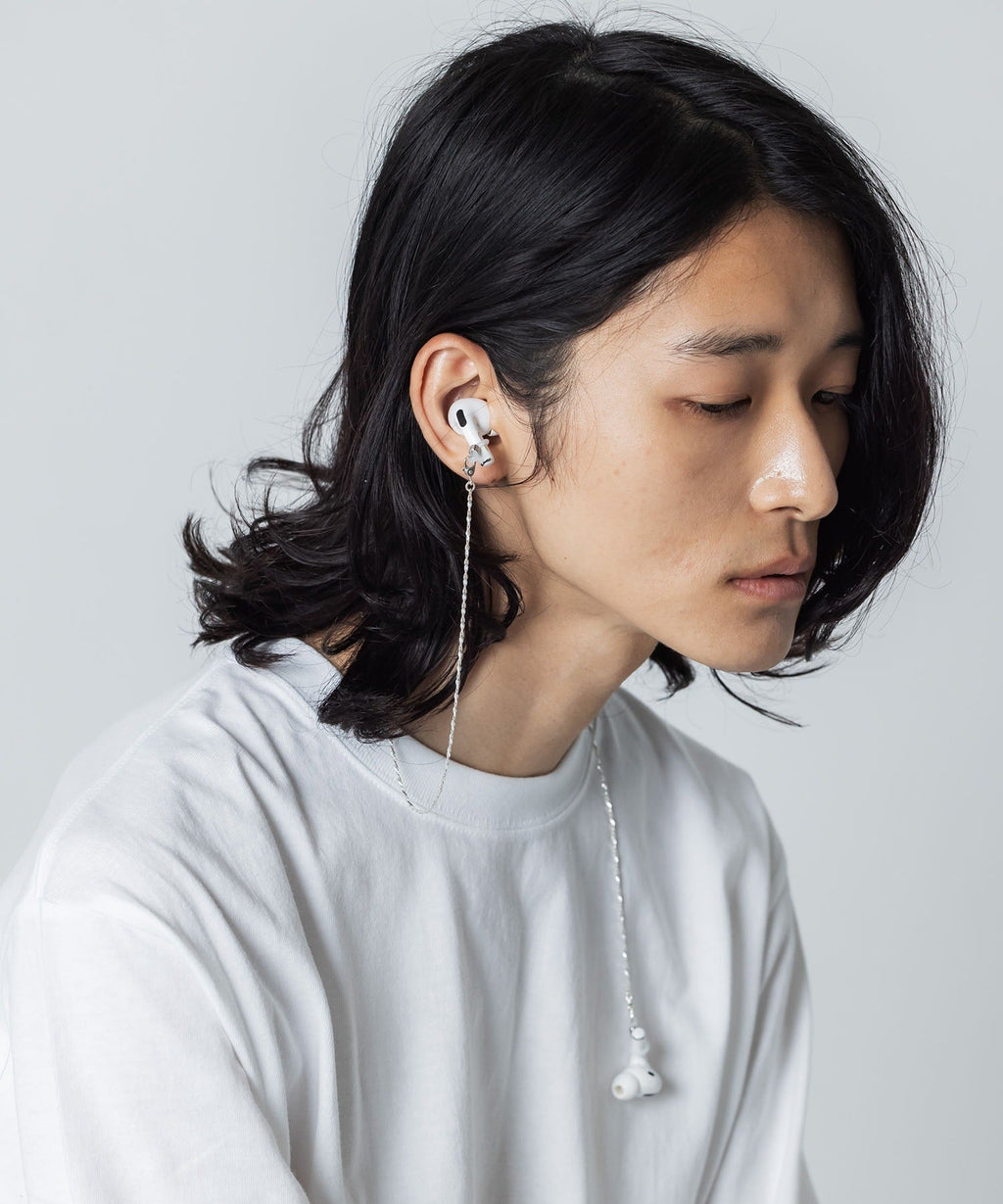 ゲンリ ヘッドフォンホルダーチェーンネックレス / Genri AirPods _ GR