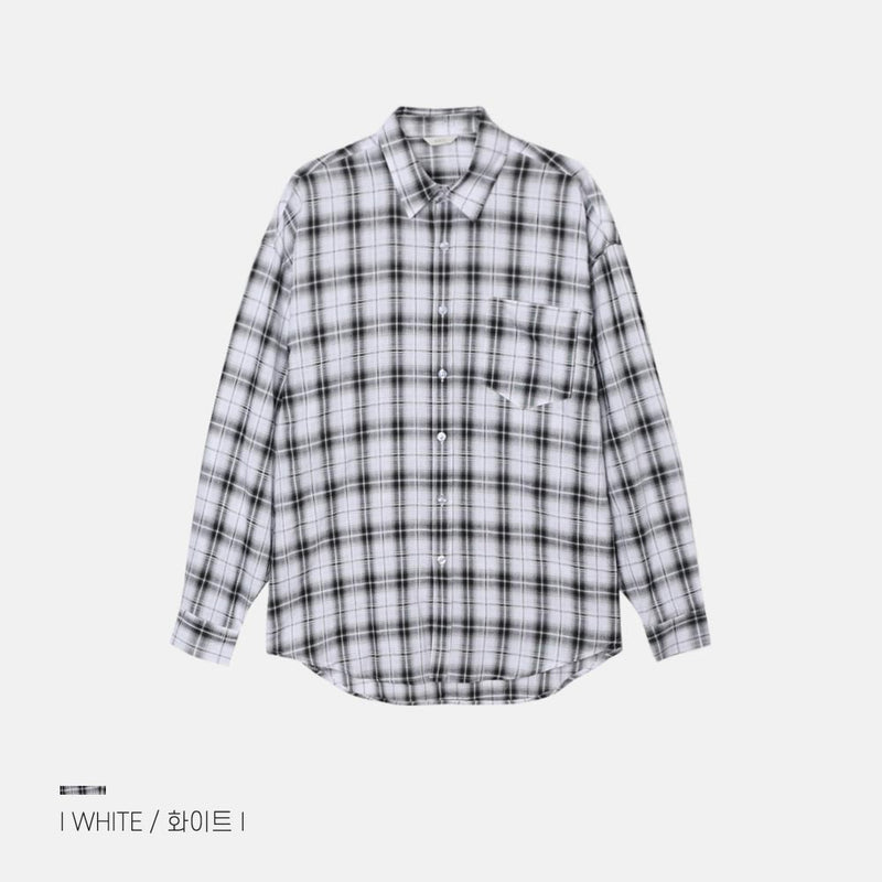ASCLO デルグラデーションチェックシャツ (2color) – 60% - SIXTYPERCENT