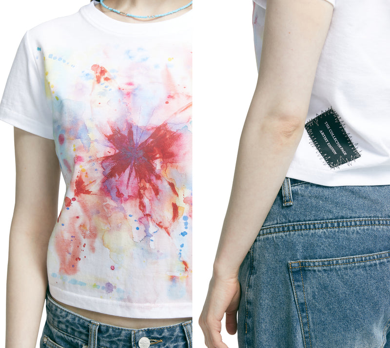 [ARTIST EDITION] TCP X HOSE WATERCOLOR CROPPED TEE