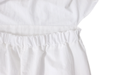 ハブサマーナイロンバスケット半袖ロングドレス (3 colors)