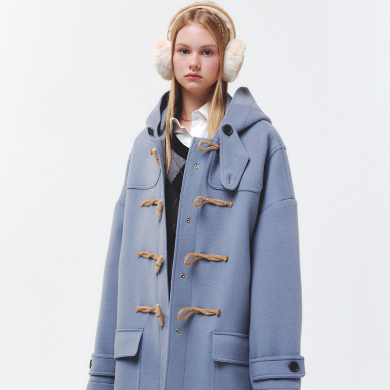 オーバーサイズダッフルコート/Oversized Duffle Coat(6 COLOR) – 60