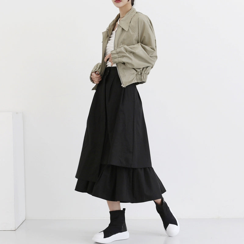 メロウレイヤードスカート/Mellow layered skirt – 60% - SIXTYPERCENT