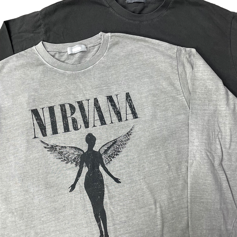 ニルヴァーナエンジェルTシャツ/Nirvana Angel T – 60% - SIXTYPERCENT