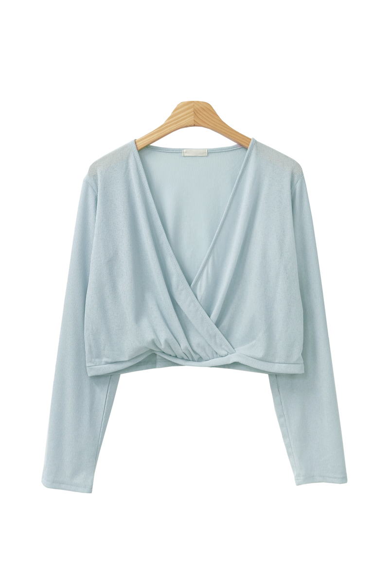(Sleeveless set) Flo Summer Wrap Layered Sleeveless Long Sleeve Knitwear (3 colors) 