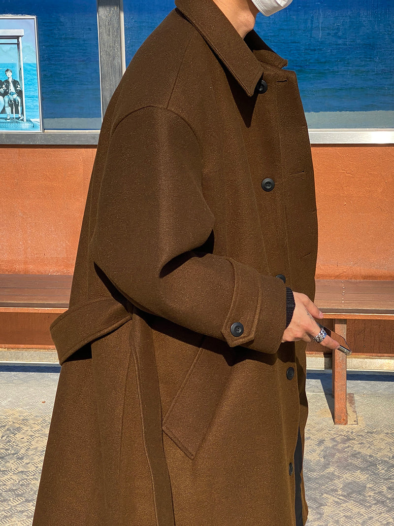#Premium ASCLO wool mac coat (black)