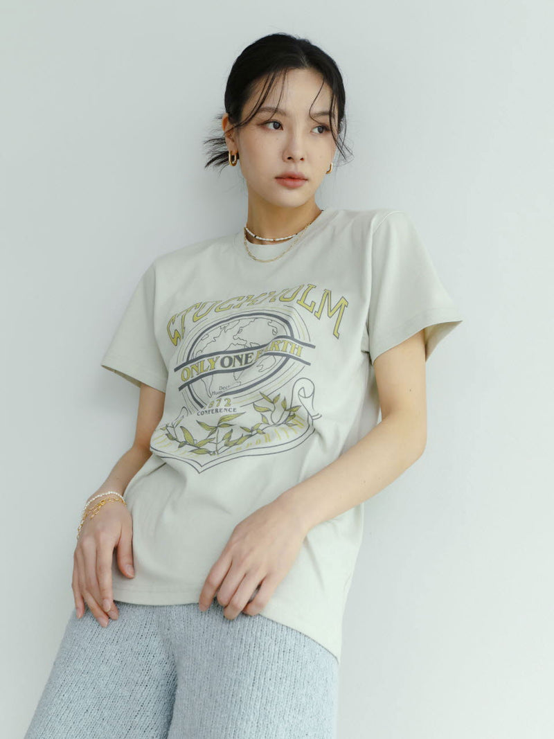 mint Tシャツ cream - その他