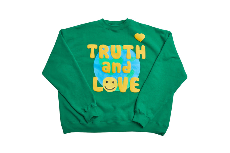 トゥルースラブスウェット / TRUTH LOVE MTM Green – 60% - SIXTYPERCENT