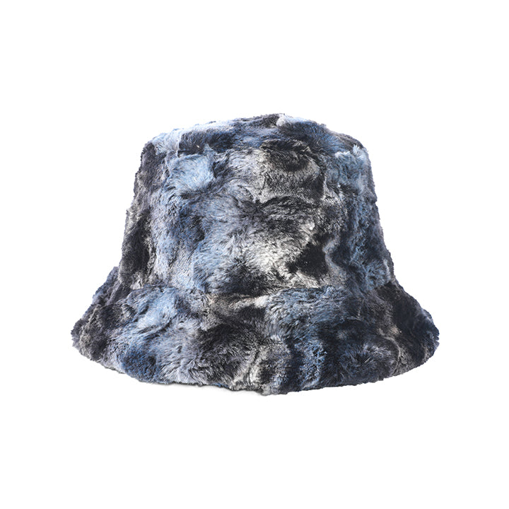 エコファーバケットハット / NAVY BLUE ECO FUR BUCKET HAT – 60