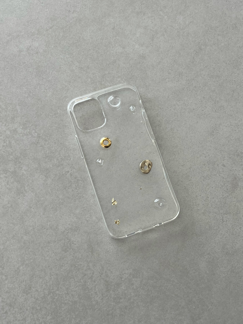 アイスゴールドアイフォンレジンケース / ice gold iphone resin case