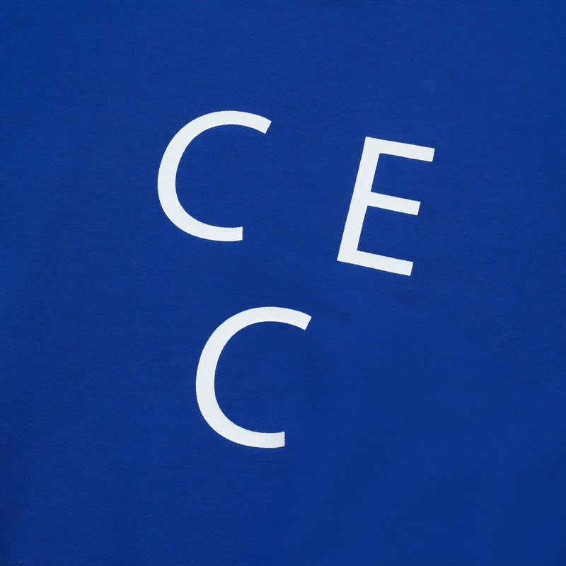 CECトライアングルロゴスウェット（ブルー）