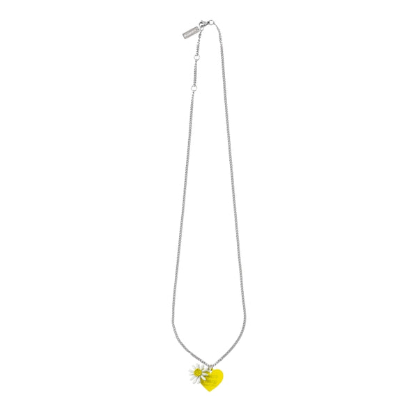 ラブリーデイジーネックレス / yellow lovely daisy necklace – 60